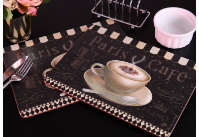 Creative Tops Paris Cafe Tablemats (pack of 6)